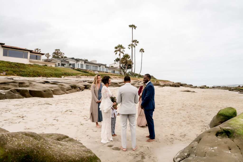 California Wedding Photo on the beach 