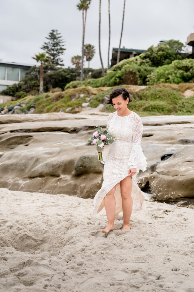 California Wedding Photo on the beach 