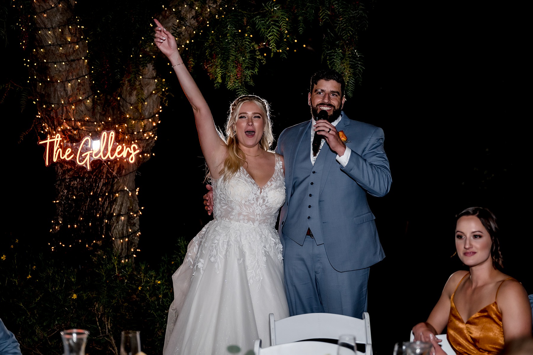 Southern California Wedding reception photos