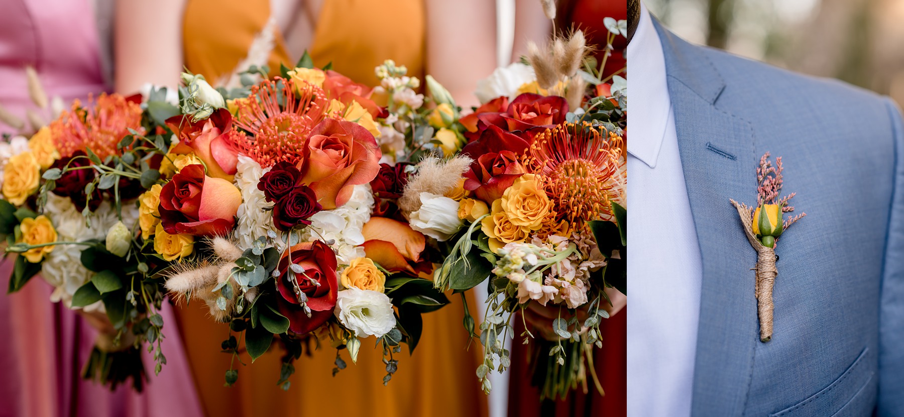 Vibrant Wedding Flowers 